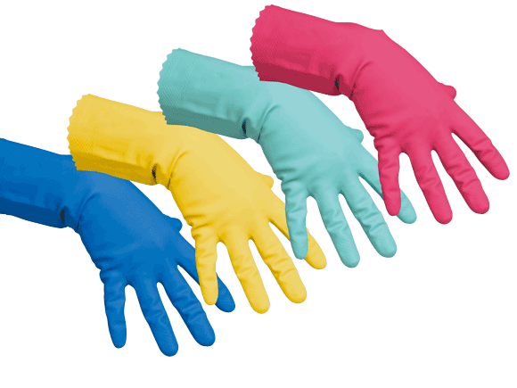 Vileda Professional Handschuh Multipurpose -Der Feine, Gr.L, rot (rose)
