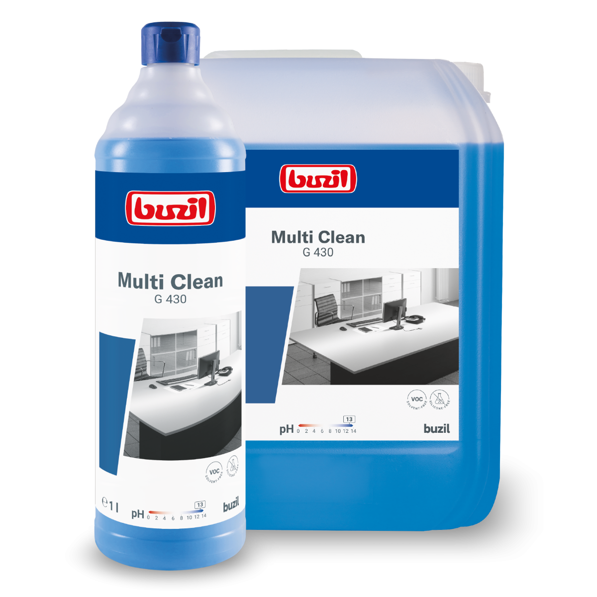 Buzil Multi Clean G430 alkalischer Intensiv-Allzweckreiniger, 10L-Kanister