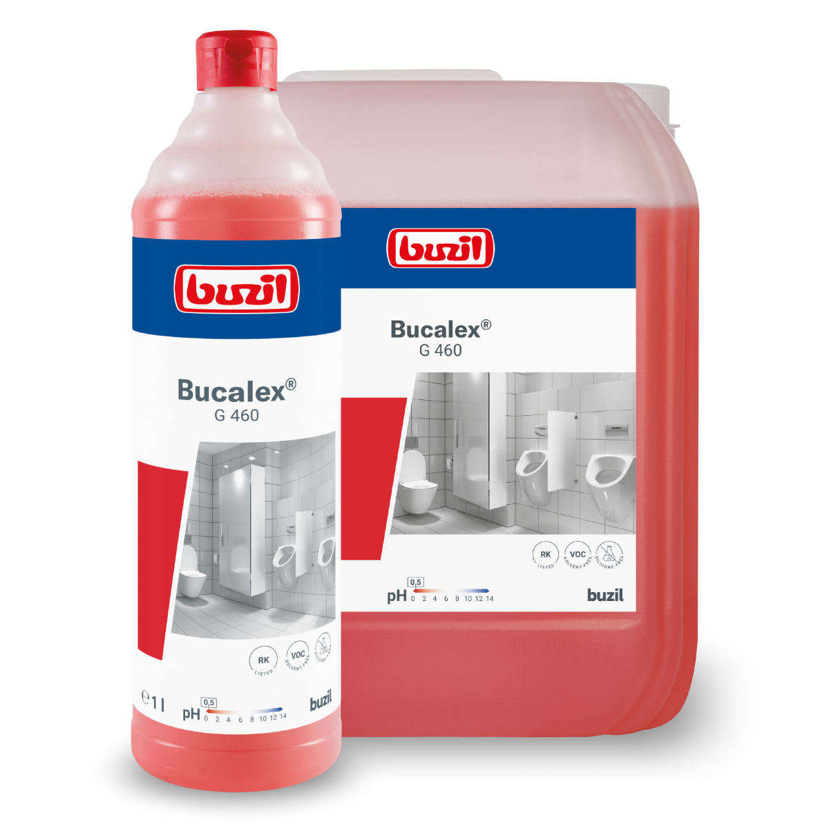 Buzil Bucalex G460 Sanitärgrundreiniger, 10L-Kanister