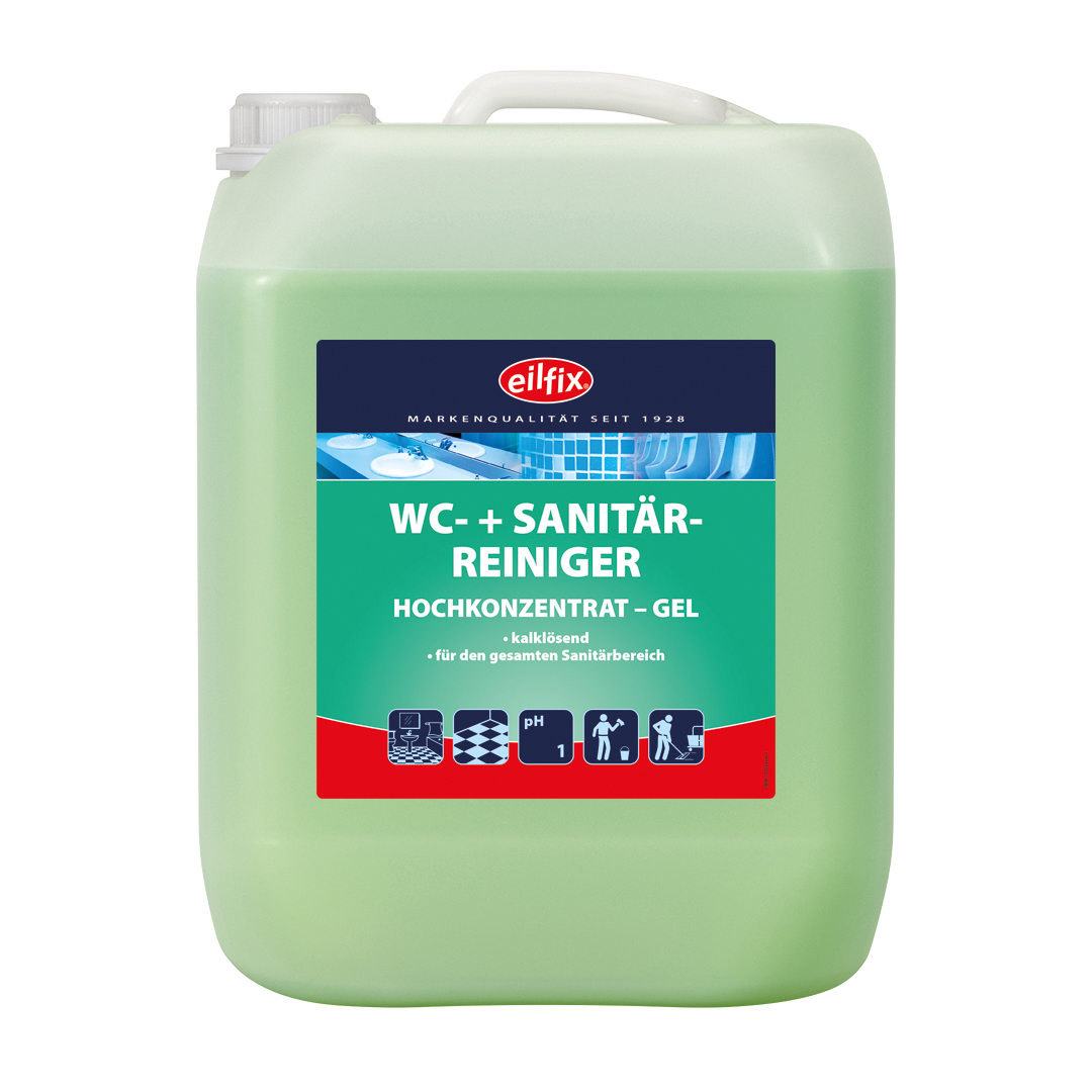 Eilfix WC + Sanitärreiniger grün 10 L