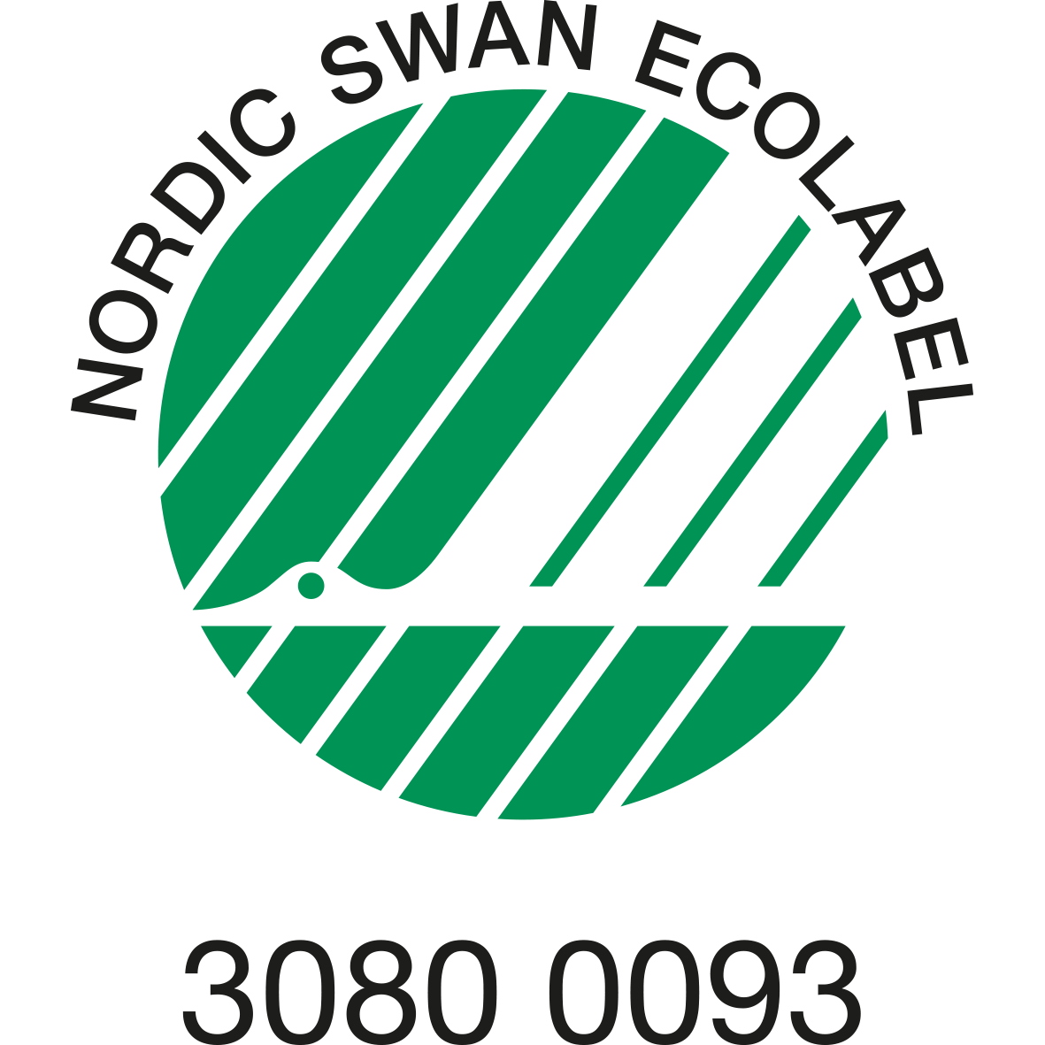 Zertifikat Nordic Swan Ecolabel