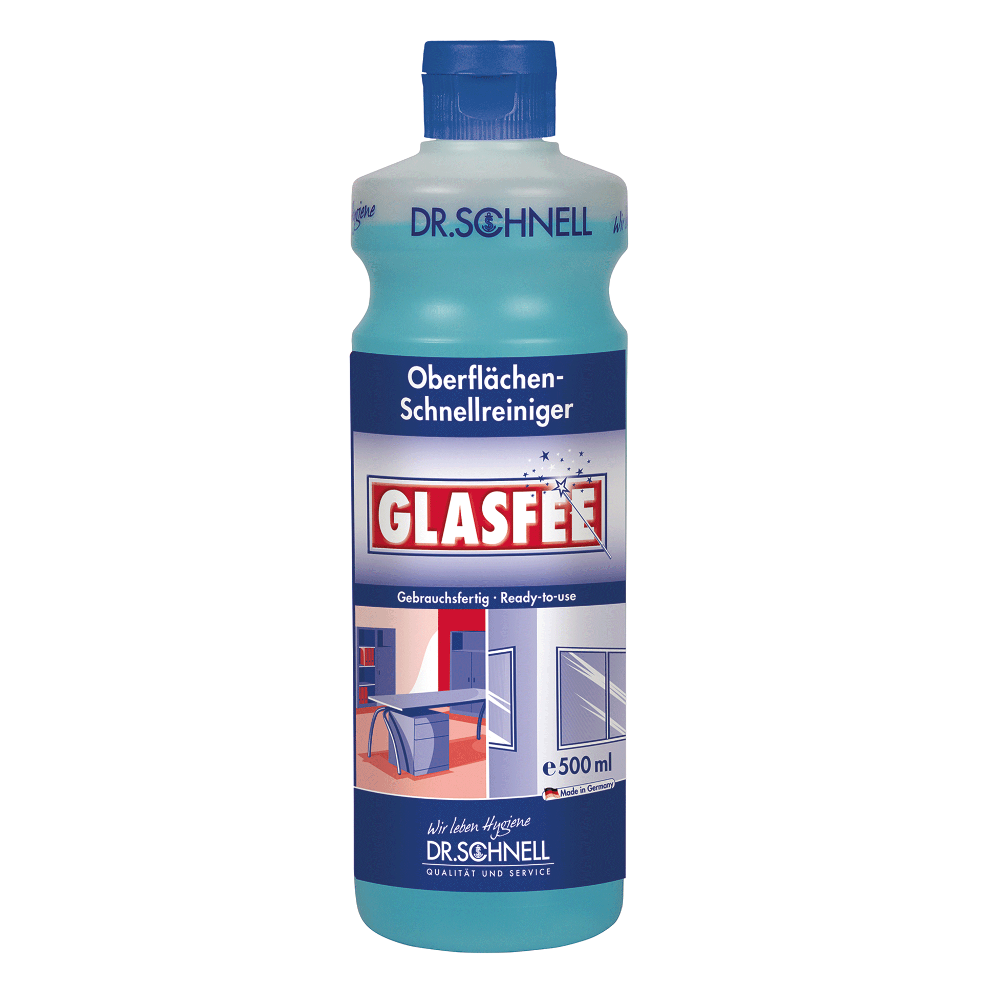 Dr. Schnell GLASFEE Oberflächen-Schnellreiniger 500 ml Flasche