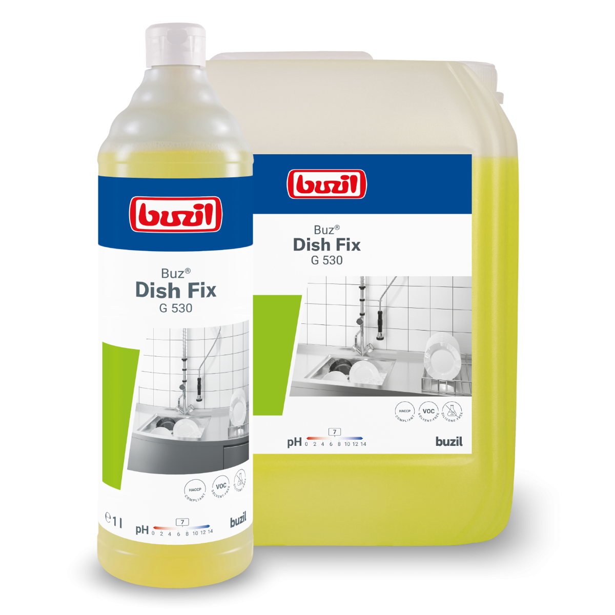 Buzil Buz Dish Fix G530 Handspülmittel, 1L-Flasche