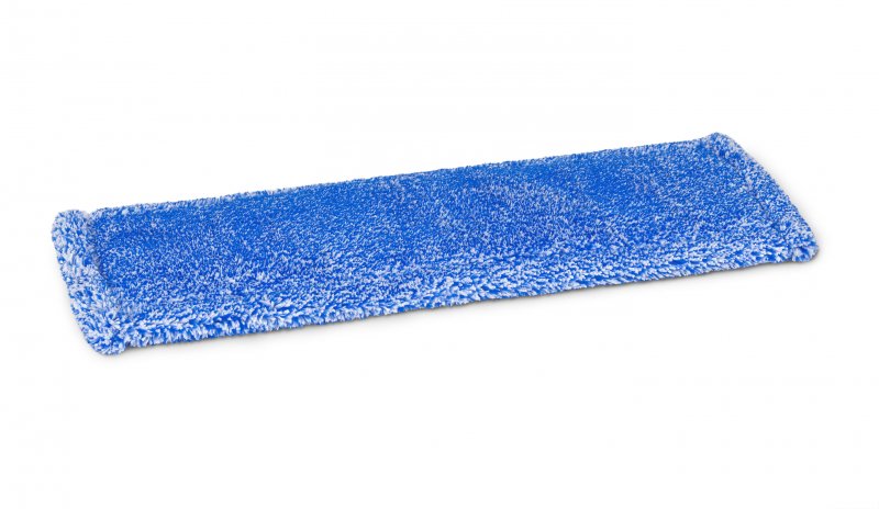 Microfasermoppbezug meliert, blau, 50 cm