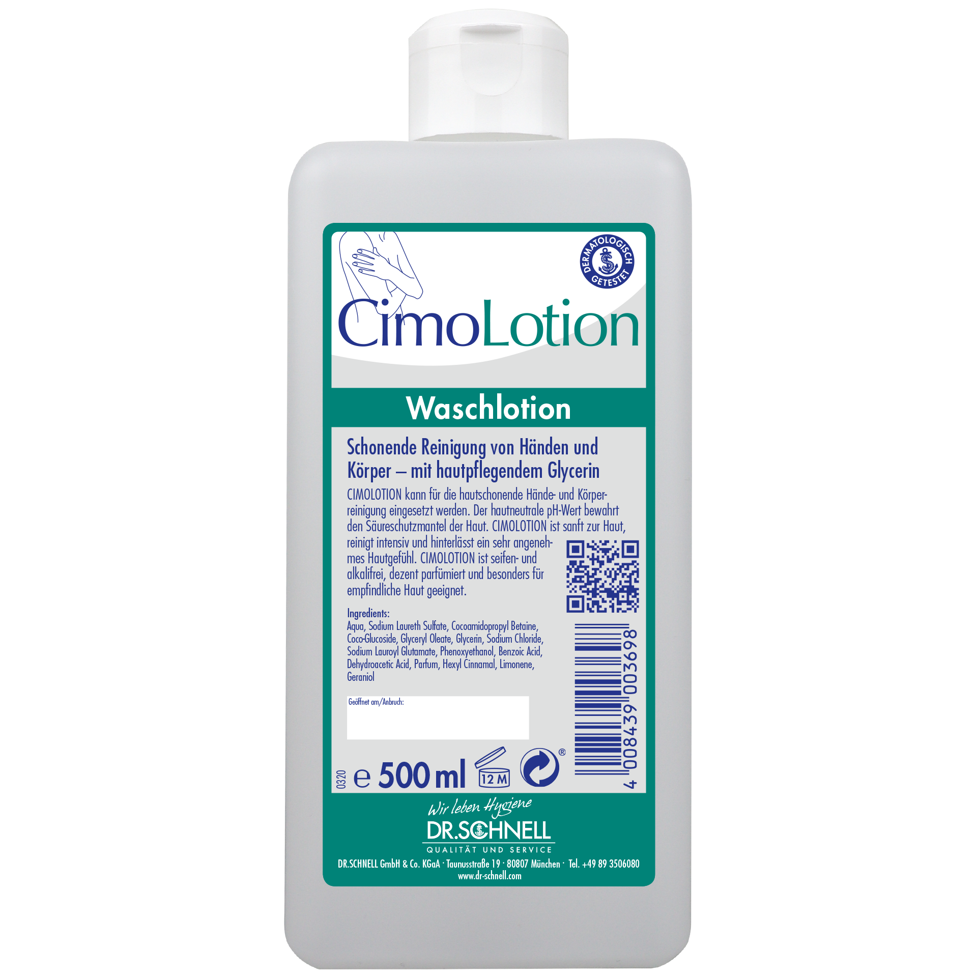 Dr. Schnell CIMOLOTION Waschlotion 500 ml