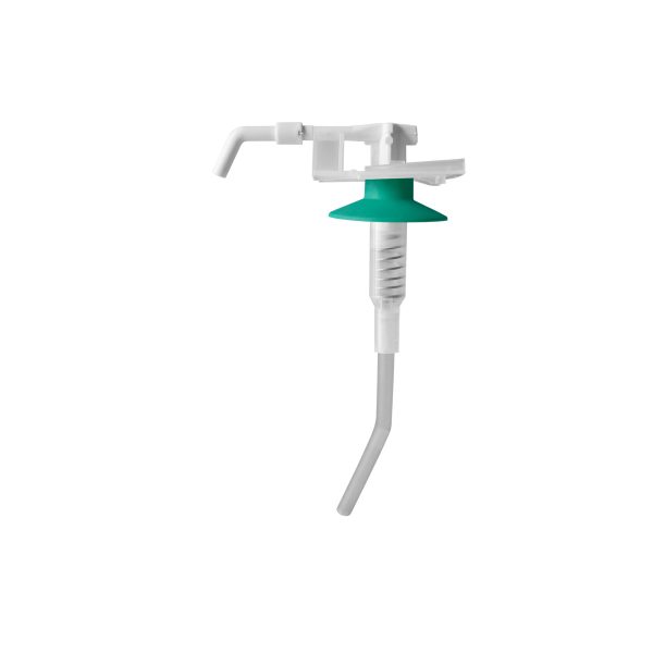 TEMDEX Kunststoff-Ersatzpumpe für Seifen- und Desinfektionspender, 500-ml, kurzer Hebel