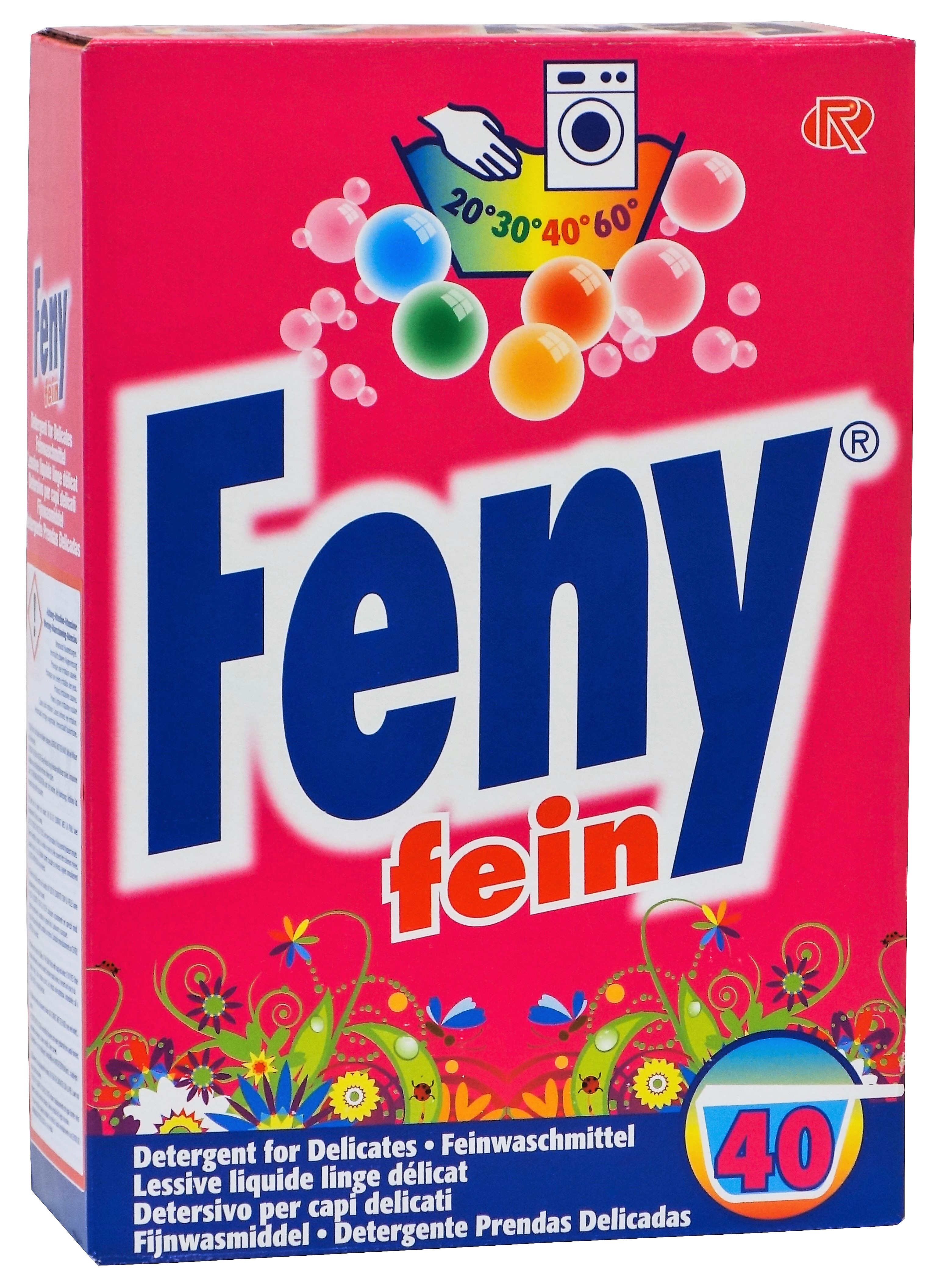Feny Fein Bunt- und Feinwaschmittel, Pulver, 1,8 kg