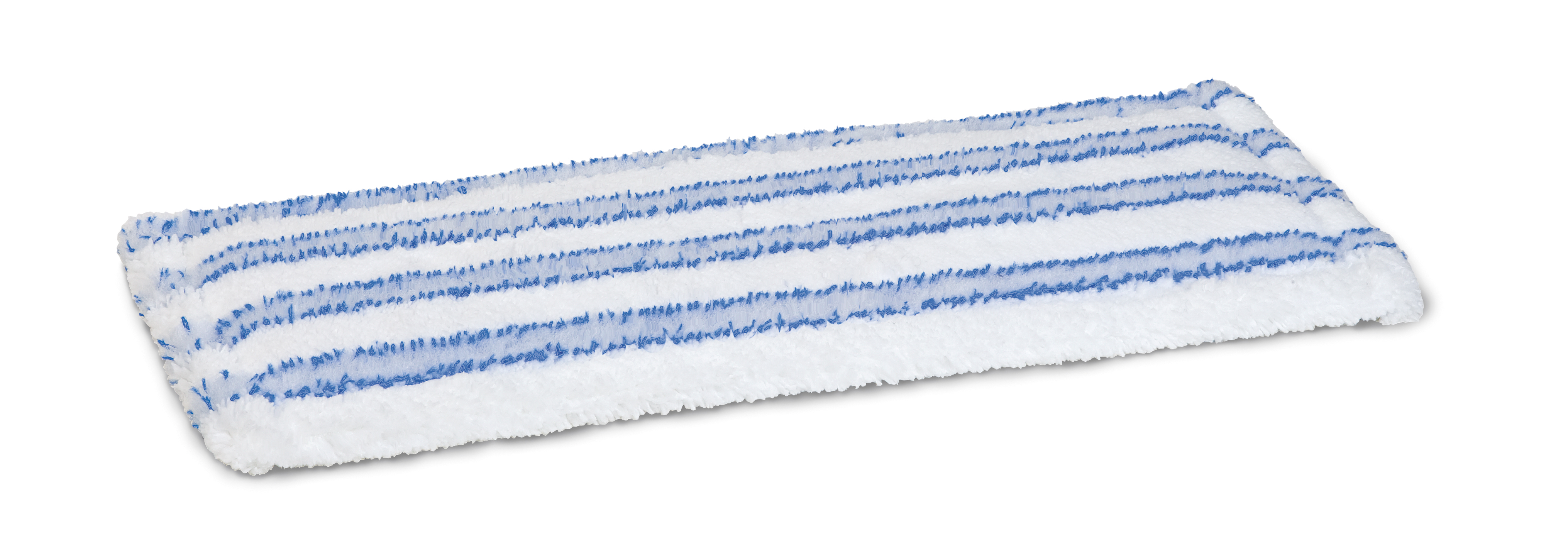 Microfaser Premiummopp mit feiner Borste, blau/weiß, 40 cm