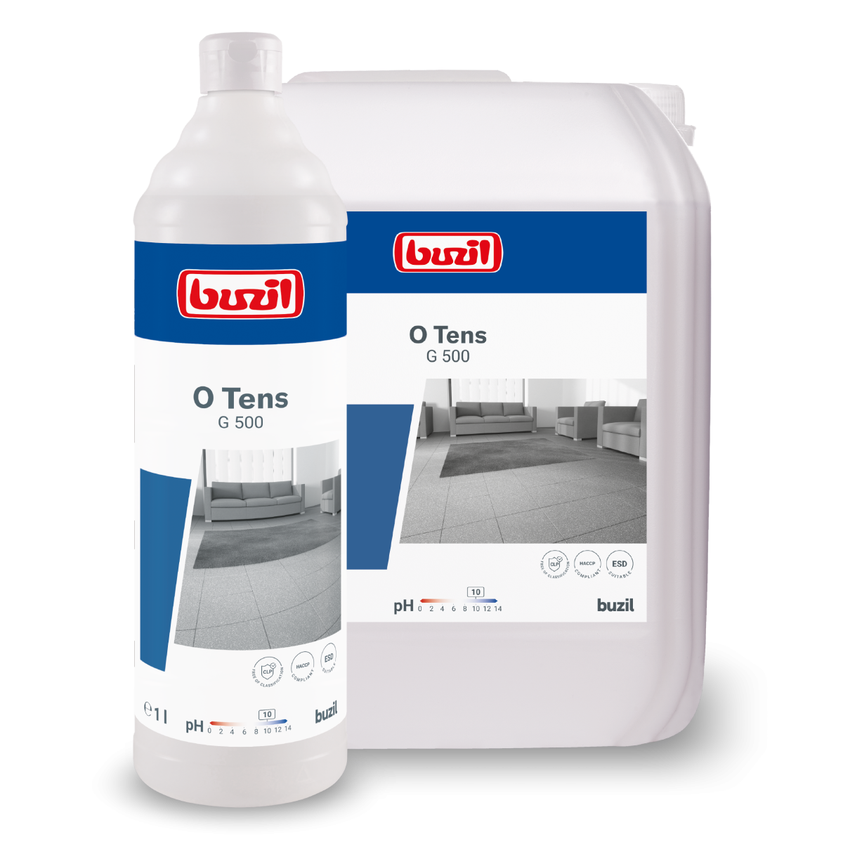 Buzil O Tens G500 tensidfreier Universalreiniger, 1L-Flasche