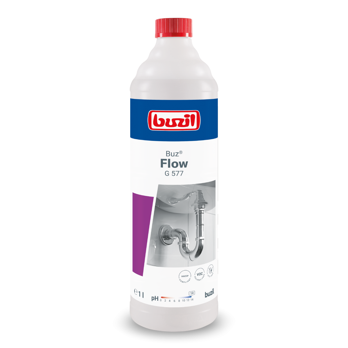 Buzil Buz Flow G577 Rohrreiniger, 1L-Flasche