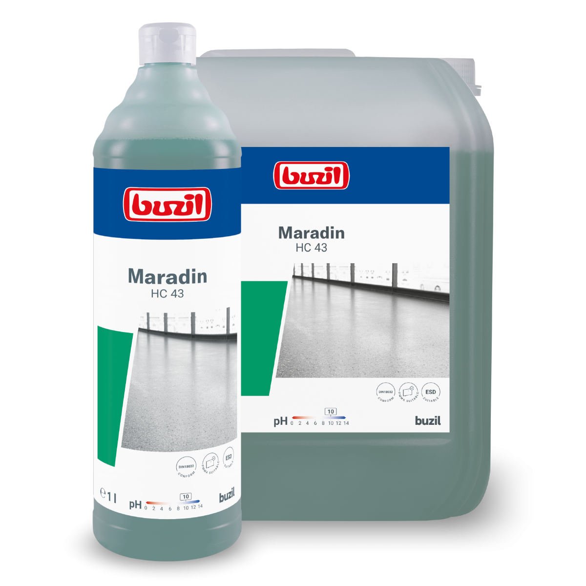 Buzil Maradin HC43 Allzweck-Intensivreiniger, 1L-Flasche