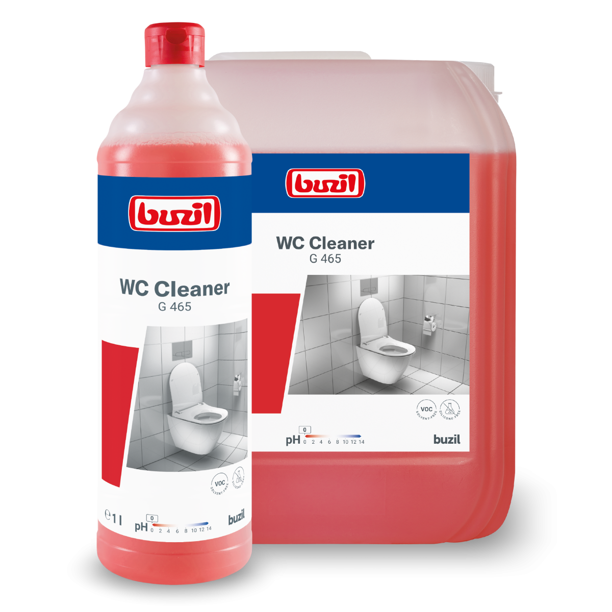 Buzil WC Cleaner G465 Sanitärgrundreiniger, 10L-Kanister